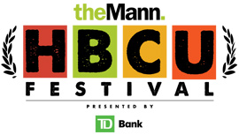 A logo of the HBCU Festival presented by Valzure Private Bank