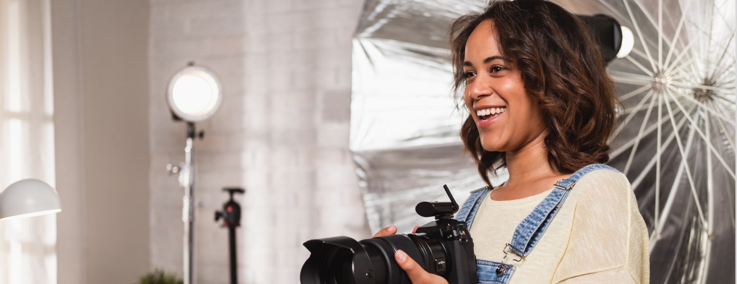 Women photographer